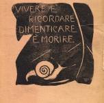 1918 xilografie per un libro