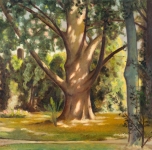 1938 Giardino Scotto (olio su tela cm 60x80. Esposto alla IX Rassegna Provinciale.  Fondazione Cassa di Risparmio di Pisa)