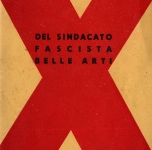 1940 Catalogo X Mostra d'Arte
