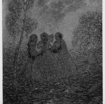 1916 Intrecciando fiori (pastello)